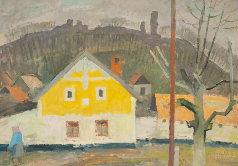 Falusi utcarészlet (1969)