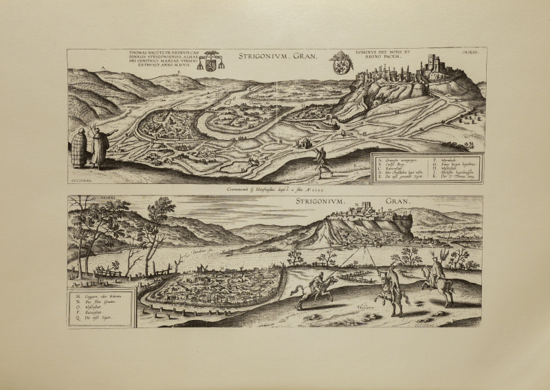 Esztergon látképe (1595)