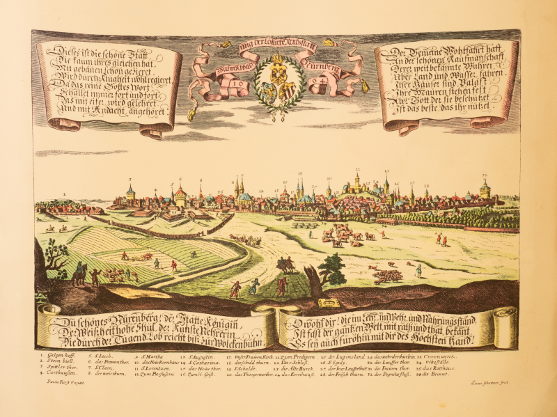Nürnberg látképe (1664)