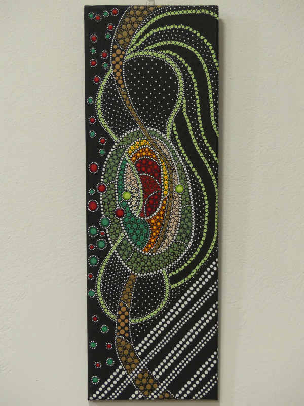 Aboriginal art Fantázia 8.