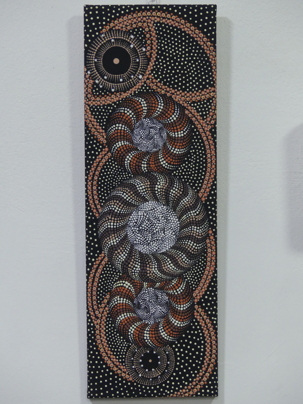 Aboriginal art Fantázia 7..
