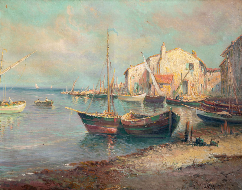 Dél-francia kikötő