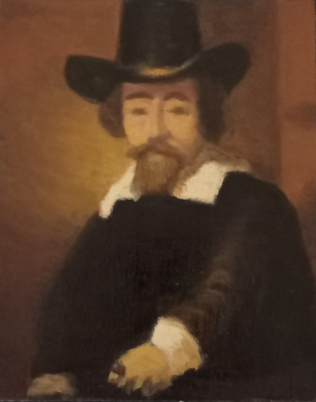 Rembrandt: Dr. Bueno arcképe - utánzat