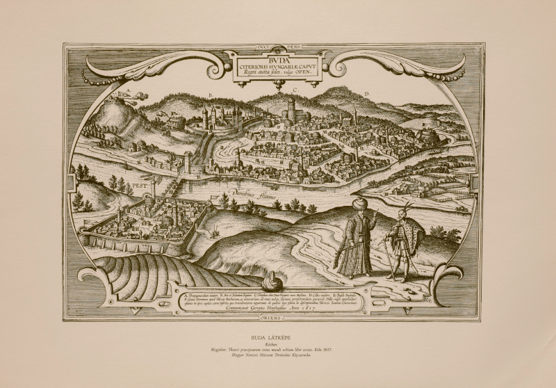Buda látképe 1617