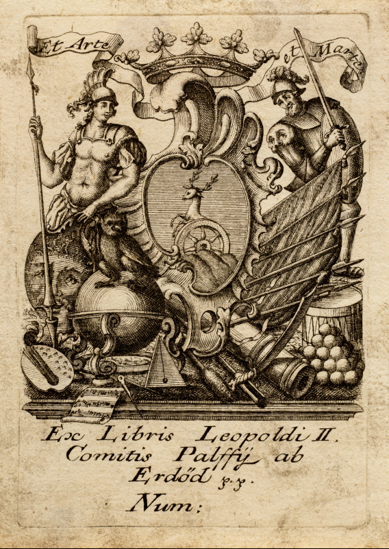 Ex Libris  Leopoldi II.