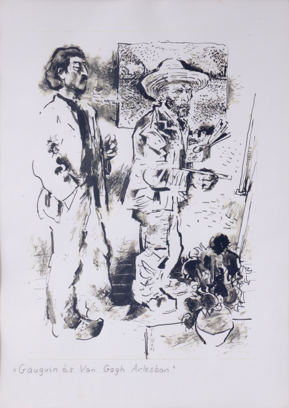 Gauguin és van Gogh Arlesban (1976)